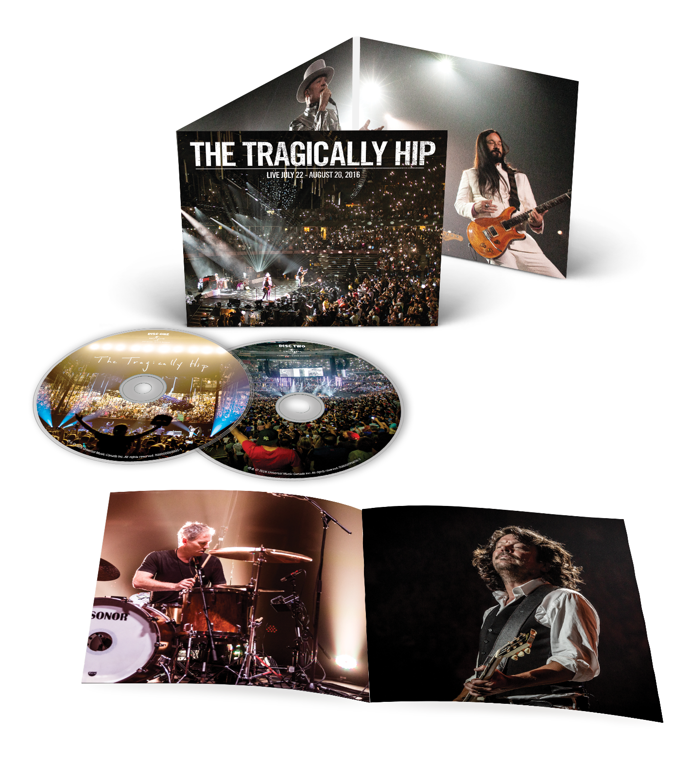 Live July 22 - August 20, 2016 (2CD)