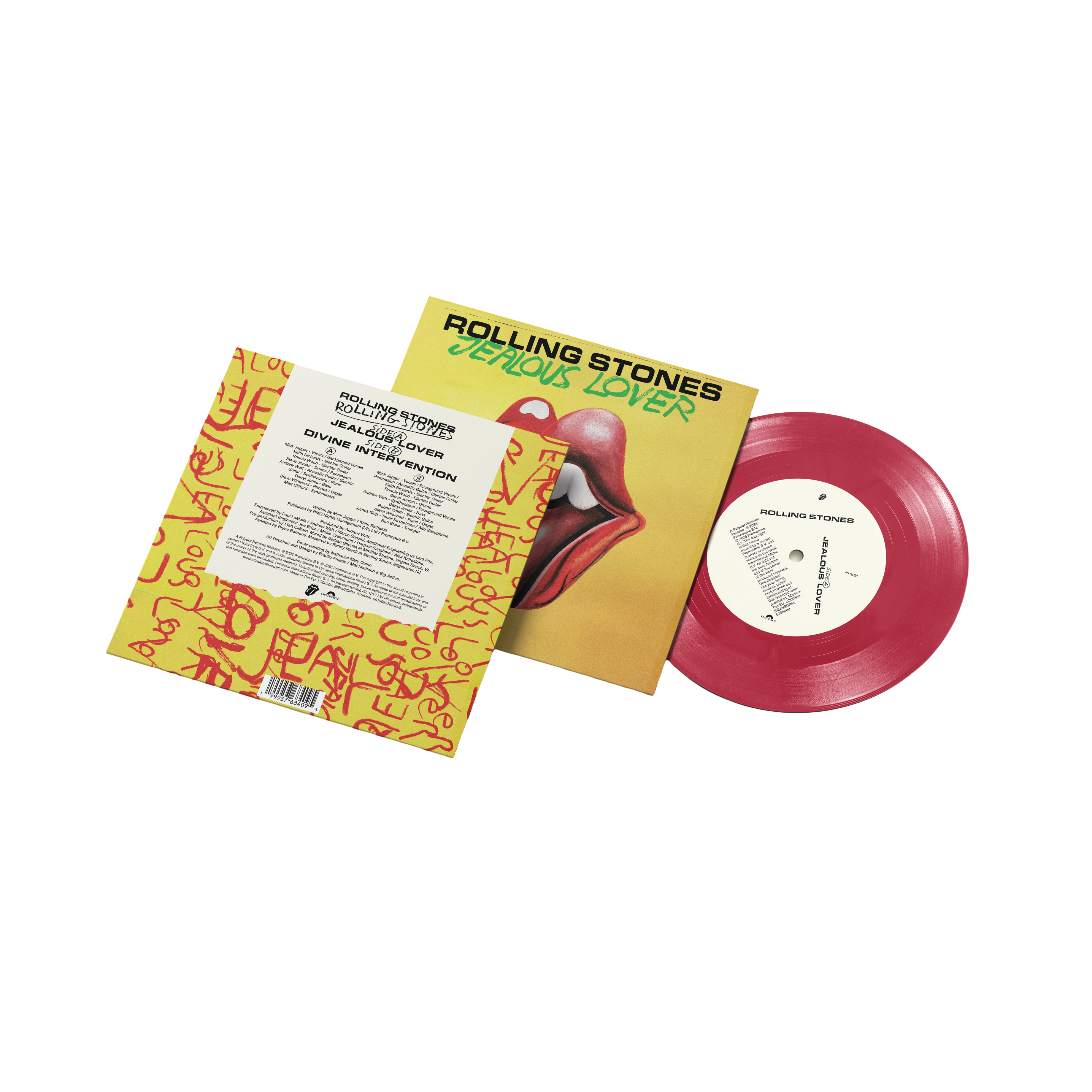 Jealous Lover 7" Single