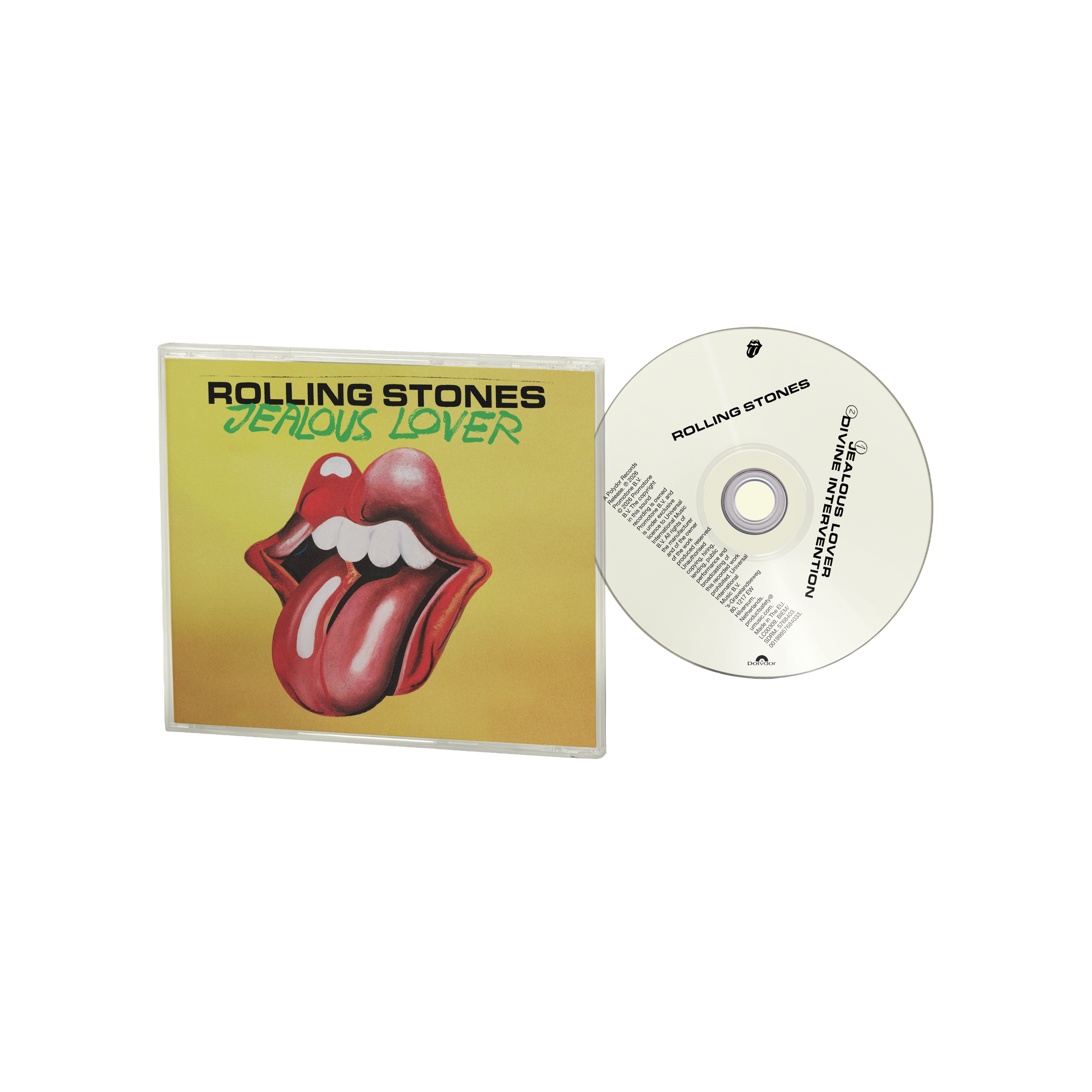 Jealous Lover CD Single