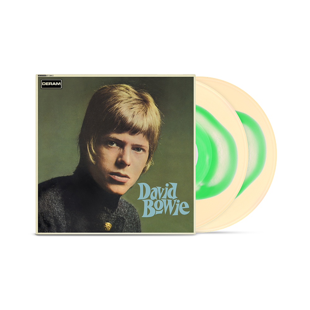 David Bowie Green &amp; Cream Splatter Édition limitée 2LP