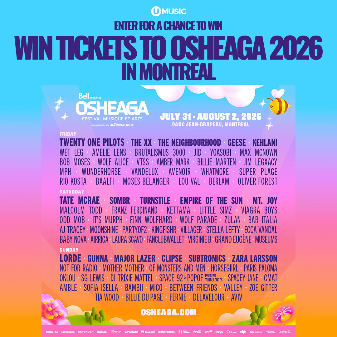 Enter for a chance to win a pair of tickets to OSHEAGA 2025