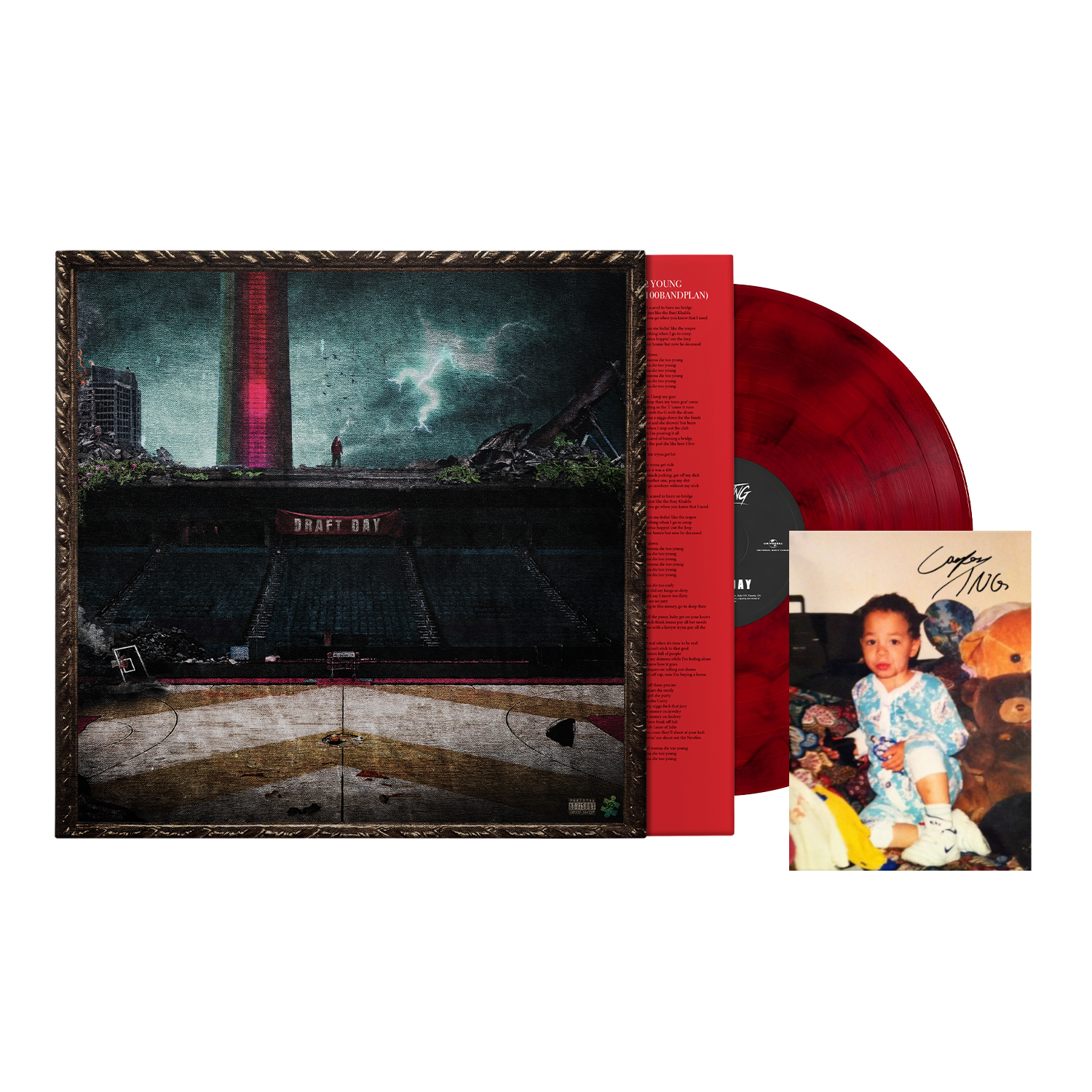 Casper TNG Draft Day Signed Vinyl