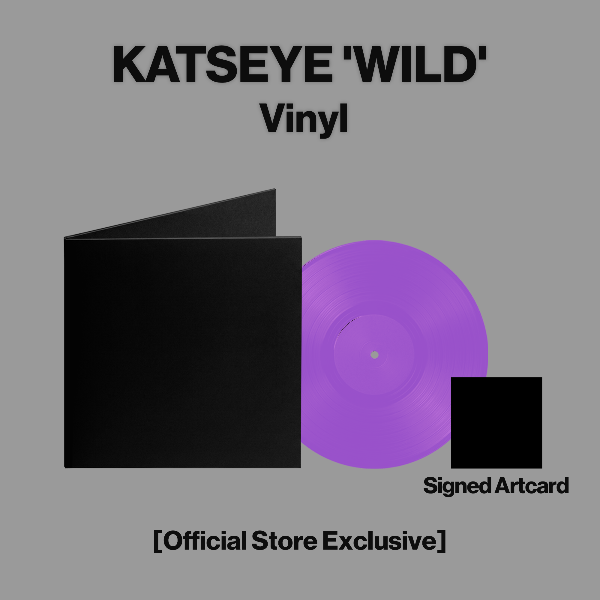 WILD - Official Store Exclusive Vinyl + Signed Artcard