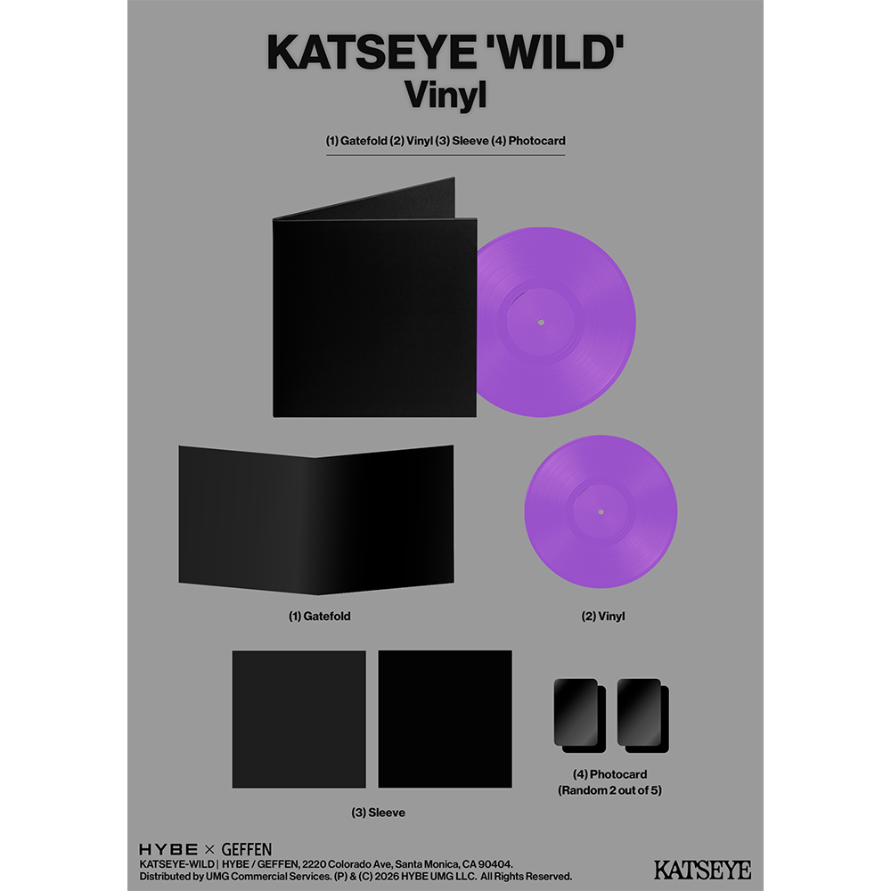 WILD - Official Store Exclusive Vinyl + Signed Artcard