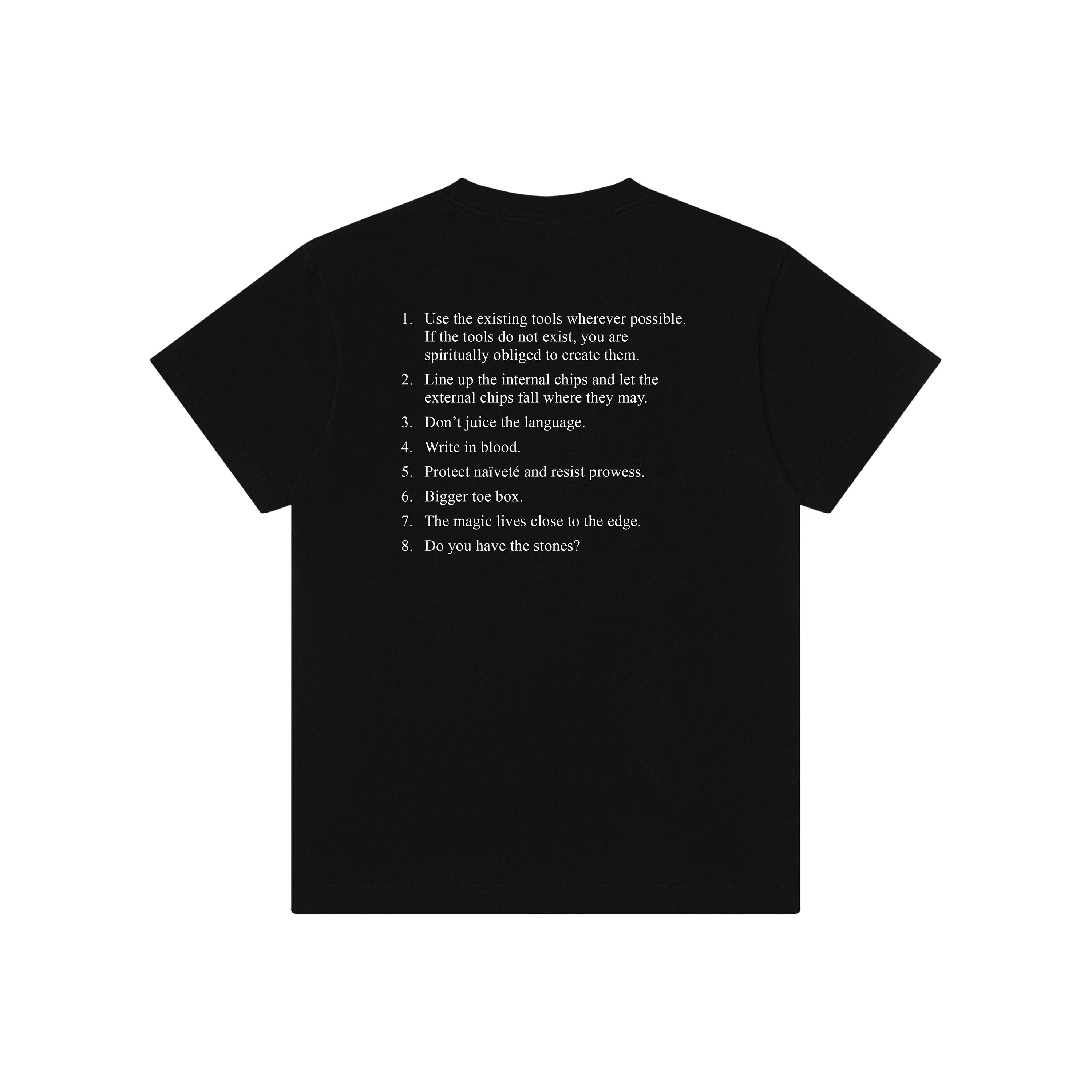 VIRGIN T-SHIRT (BLACK)
