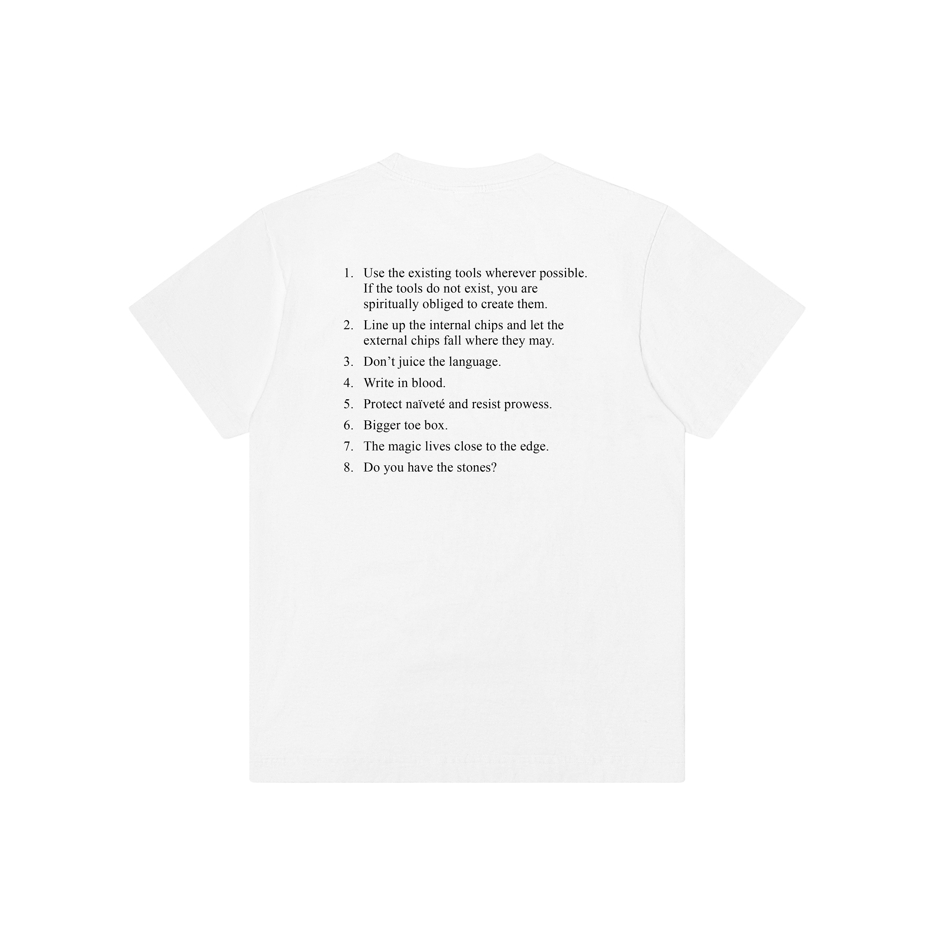 VIRGIN T-SHIRT (WHITE)