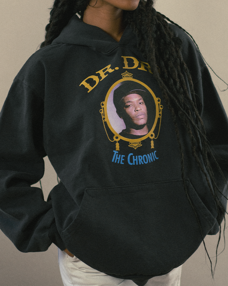 The Chronic Hoodie (Off Black)