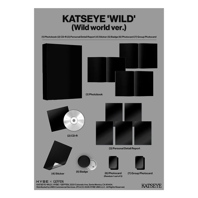 WILD - Wild world ver. - Official Store Exclusive CD