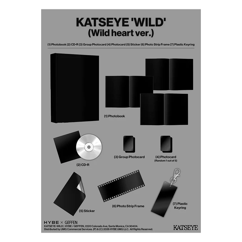 WILD (Wild Heart ver.) - Official Store Exclusive CD