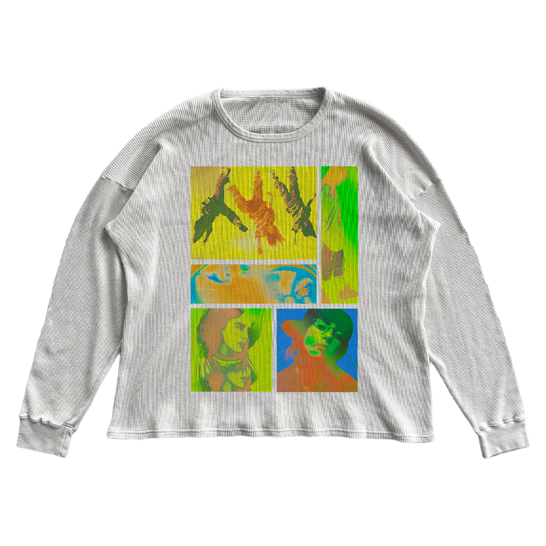 T-shirt thermique à manches longues Birds Of A Feather Collage