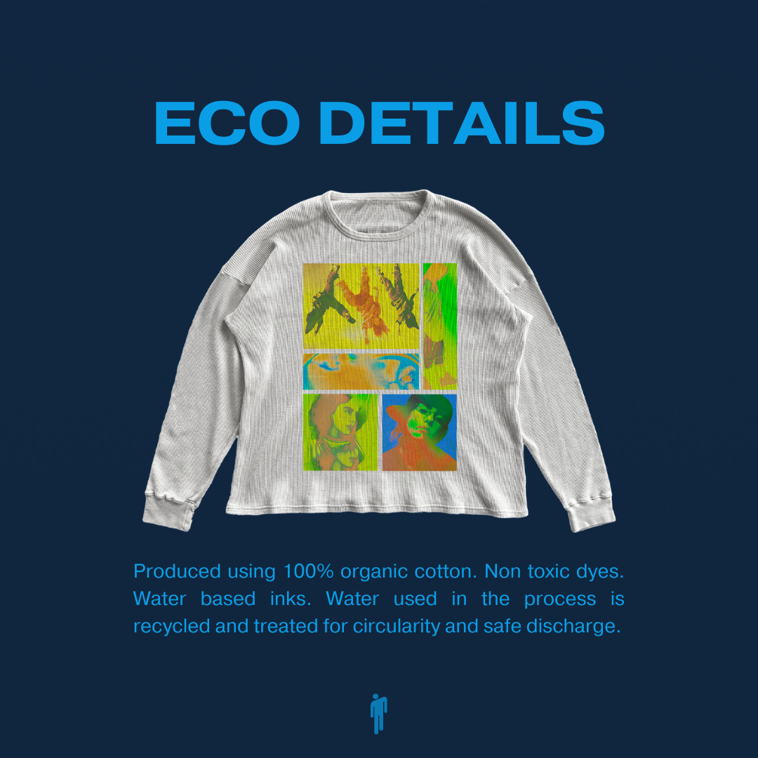 T-shirt thermique à manches longues Birds Of A Feather Collage