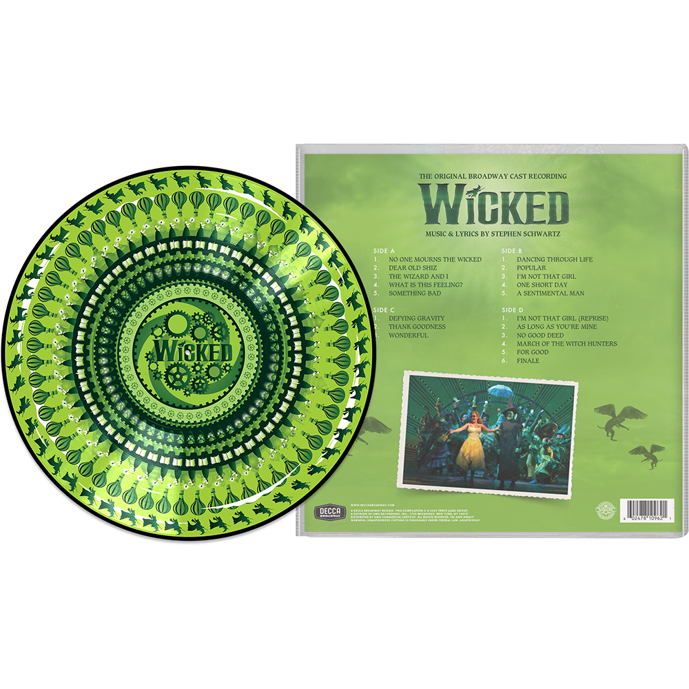 Wicked - Original Broadway Cast Recording - Picture Disc Zoetrope