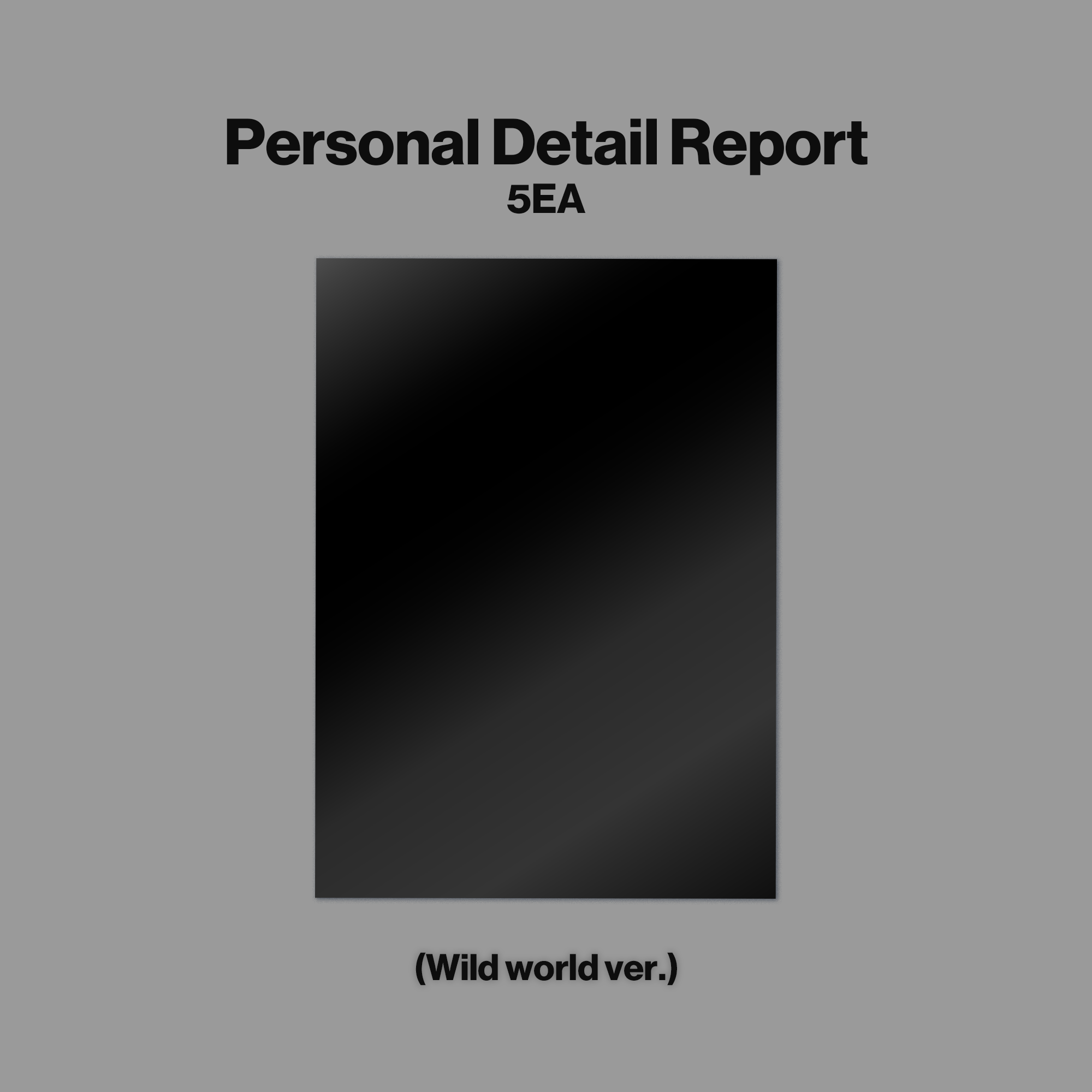 WILD - Wild world ver. - Official Store Exclusive CD