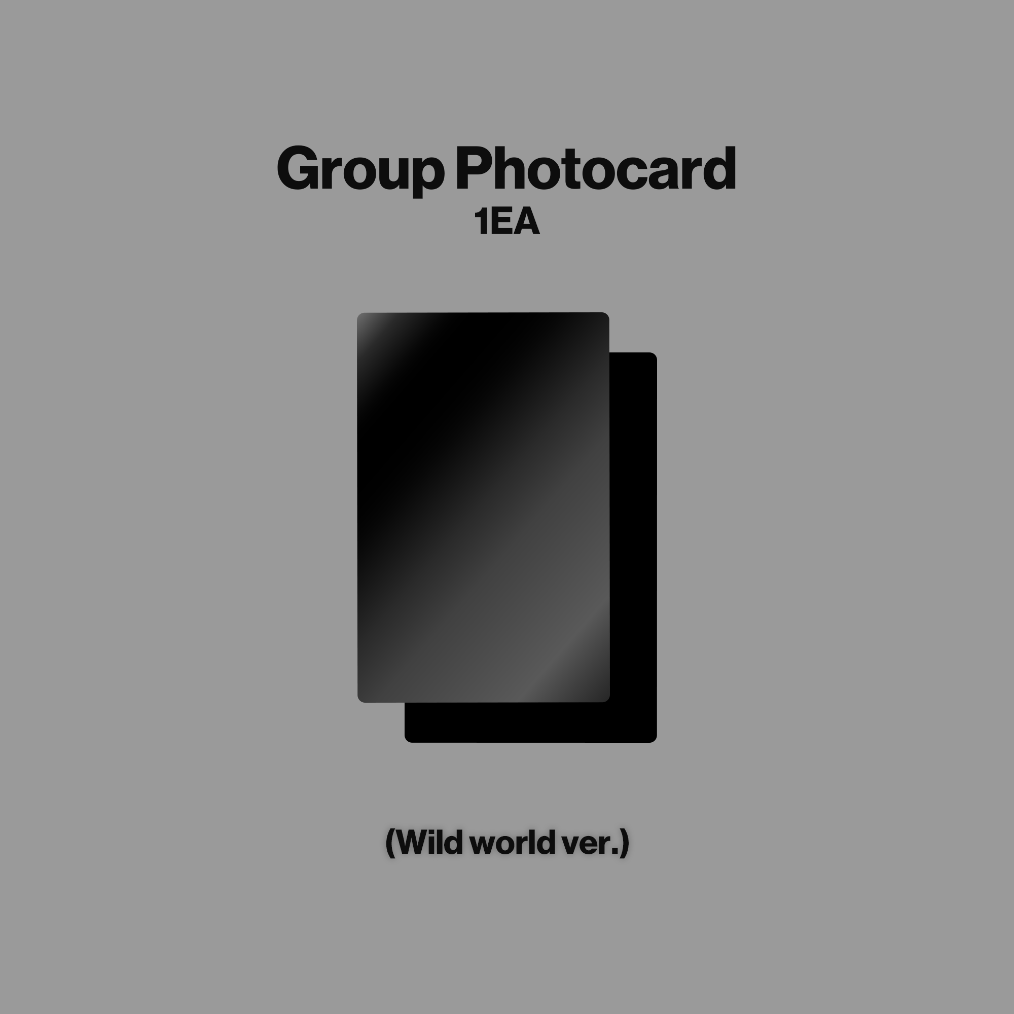 WILD - Wild world ver. - Official Store Exclusive CD