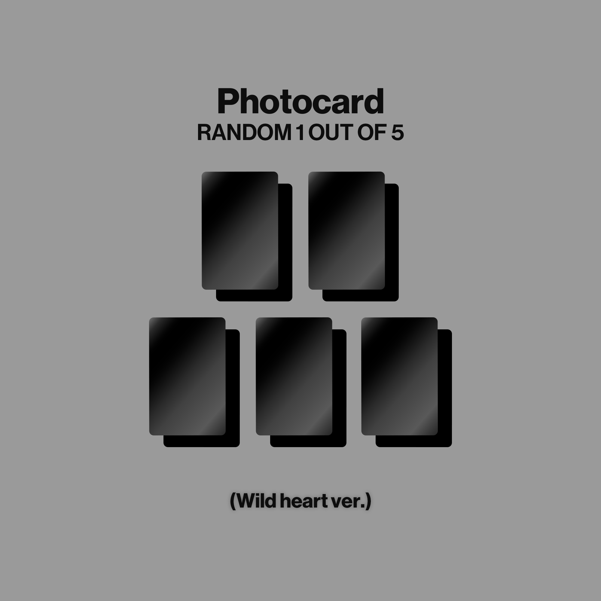 WILD (Wild Heart ver.) - Official Store Exclusive CD