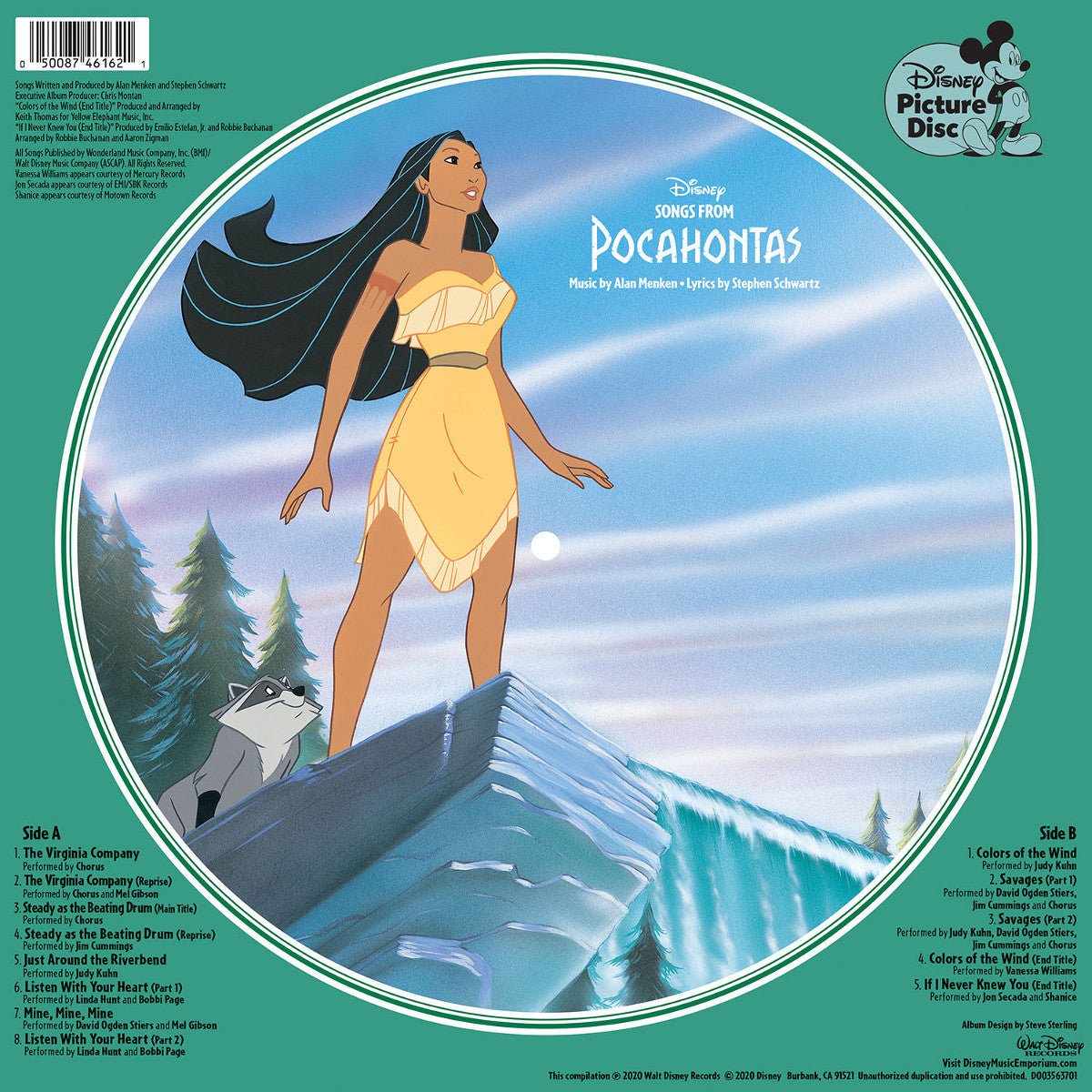 Songs from Pocahontas (Picture Disc) - uMusic Shop Canada