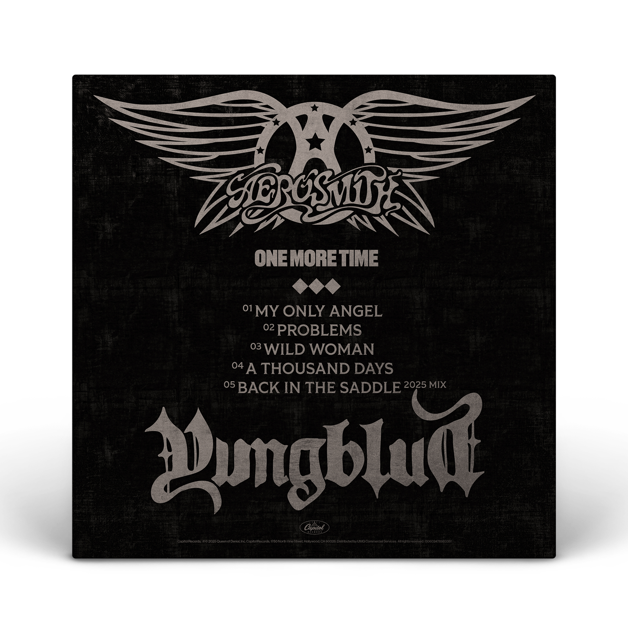 Aerosmith & YUNGBLUD - One More Time Red Vinyl (Aerosmith Store Exclusive)
