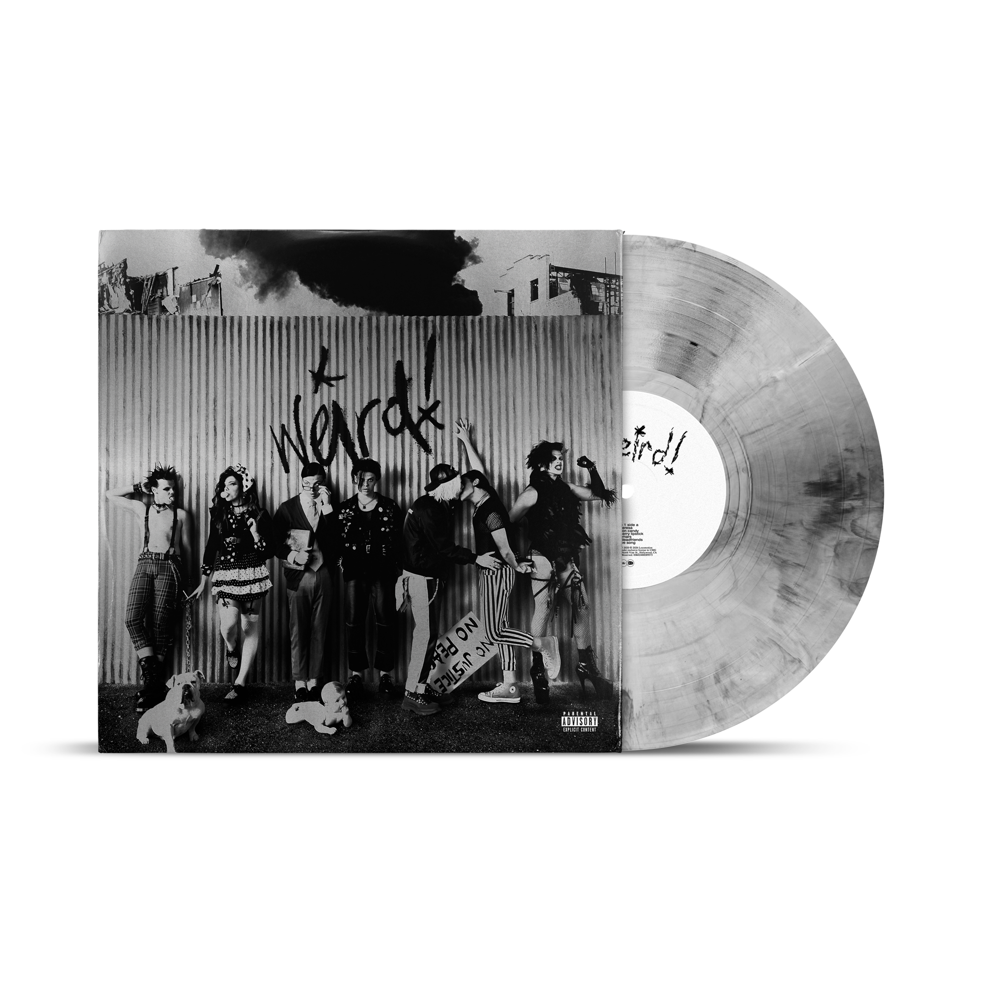 Weird! 5 Year Anniversary Silver Marble Vinyl - uMusic Shop Canada Weird! 5 Year Anniversary Silver Marble Vinyl - uMusic Shop Canada