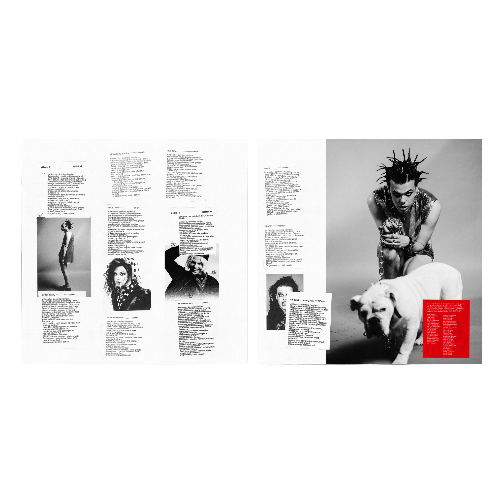 Weird! 5 Year Anniversary Silver Marble Vinyl