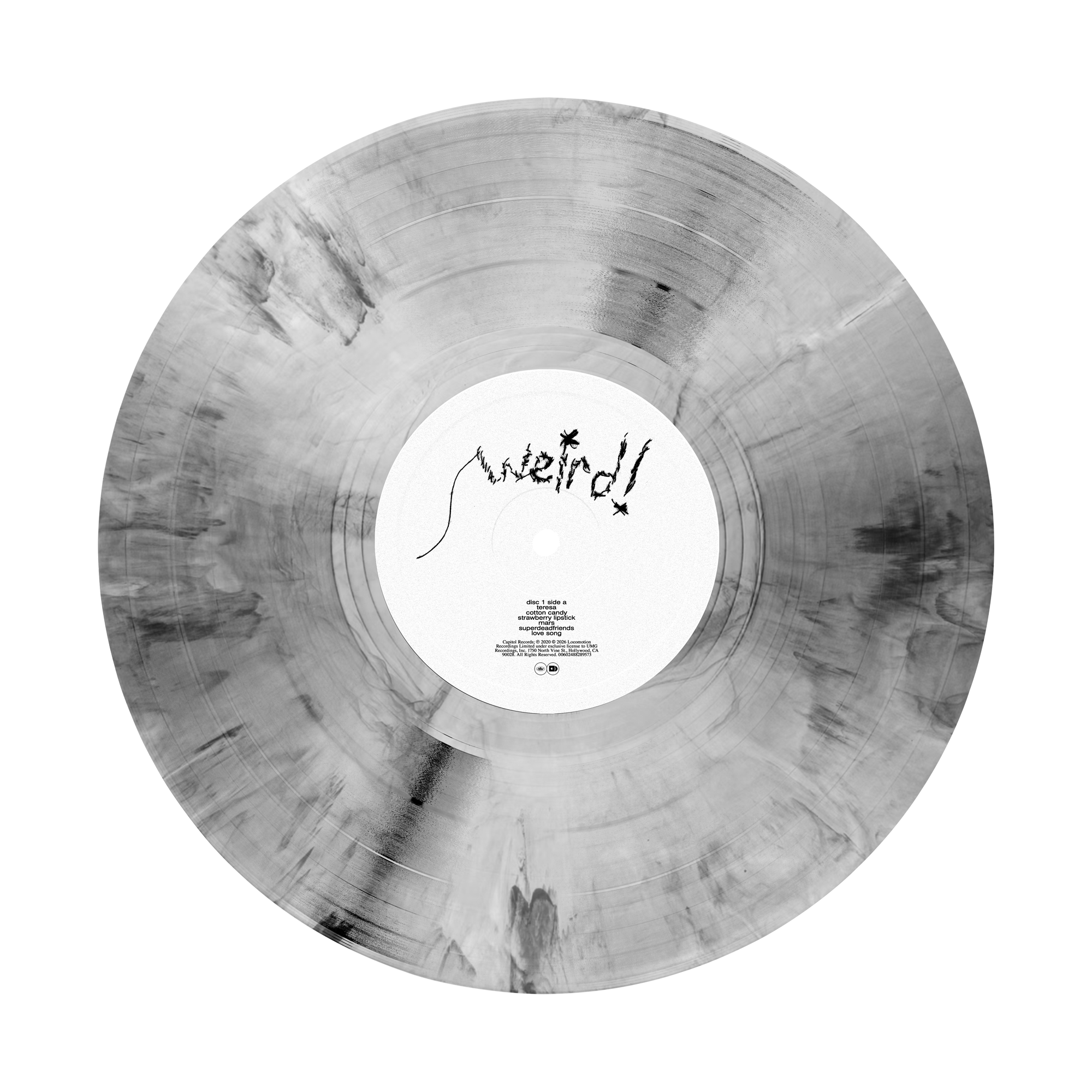 Weird! 5 Year Anniversary Silver Marble Vinyl