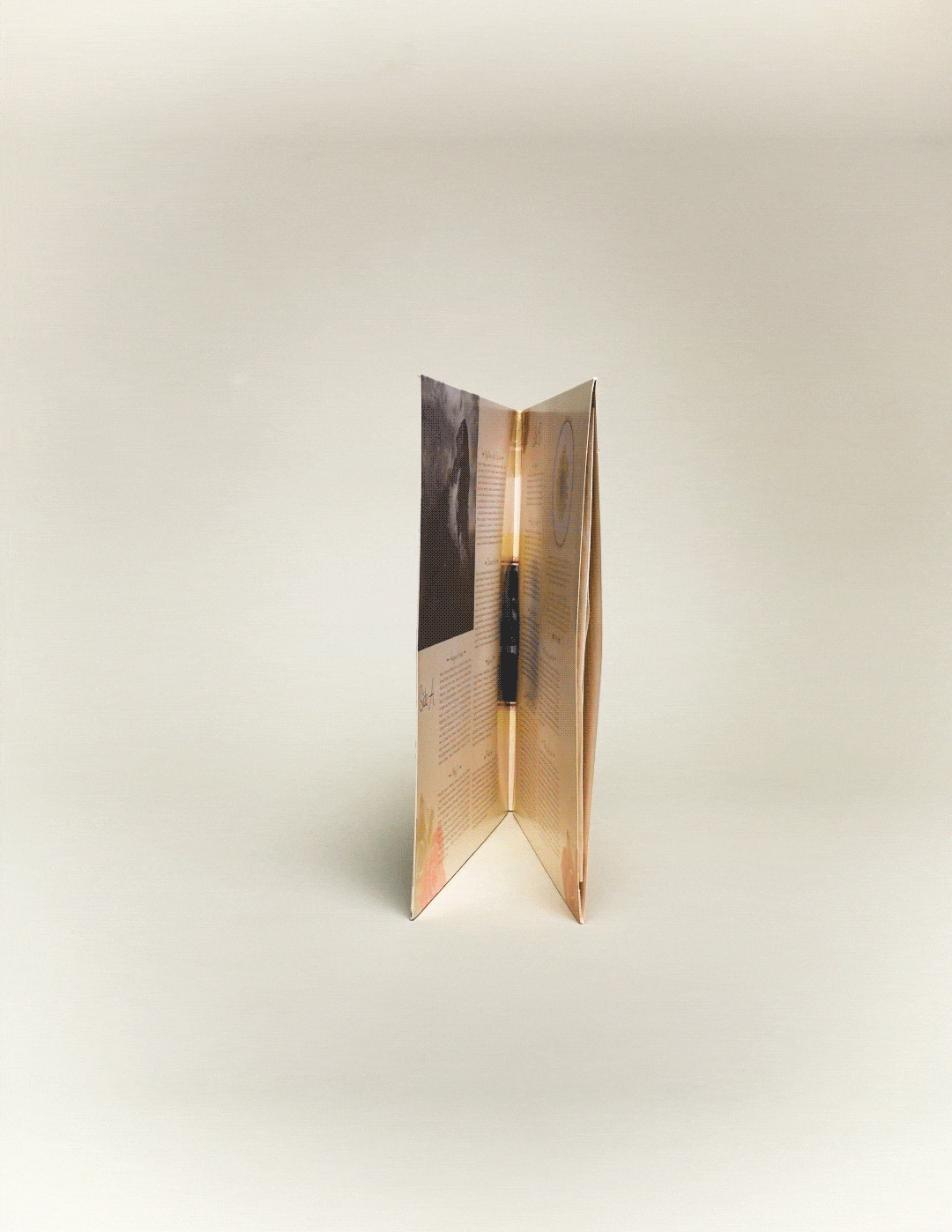 yours truly lp (clear & white swirl)