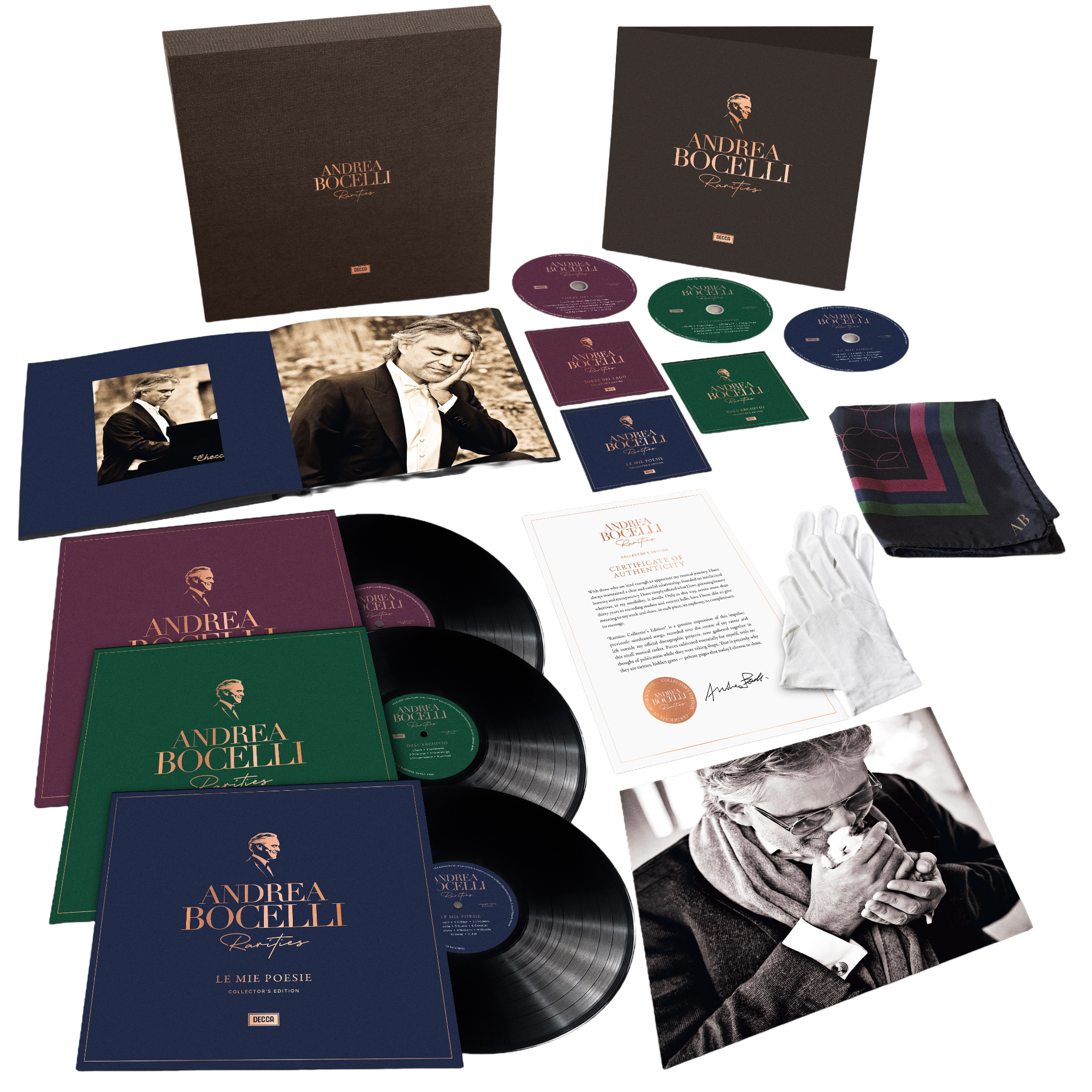 Rarities: 3LP Box Set + Poetry Numbered/Signed