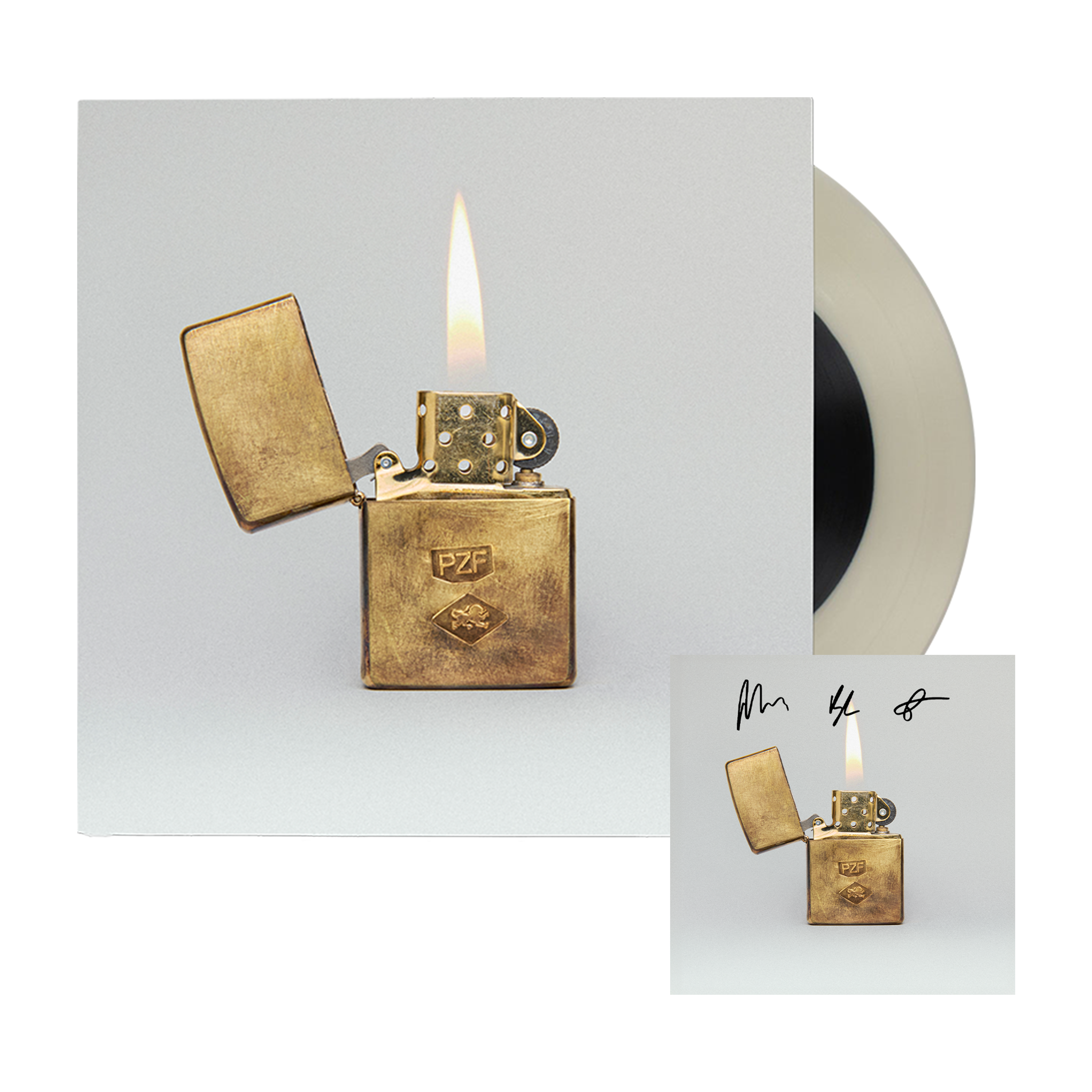 Prizefighter: Ecom Exclusive 'Clover' Black on Clear Signed Vinyl