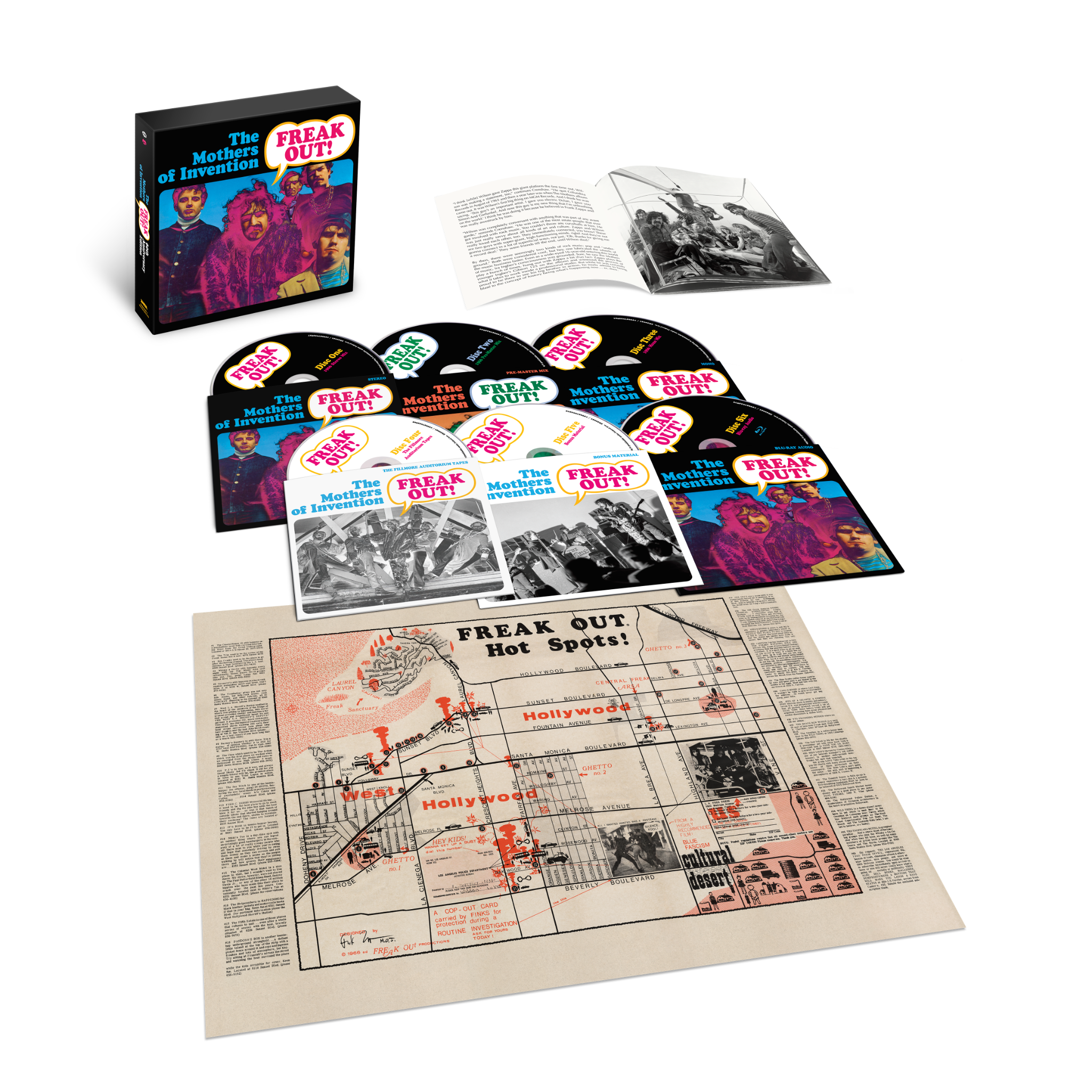 Freak Out! 60th Anniversary (Super Deluxe Edition) (5CD + BLU-RAY)