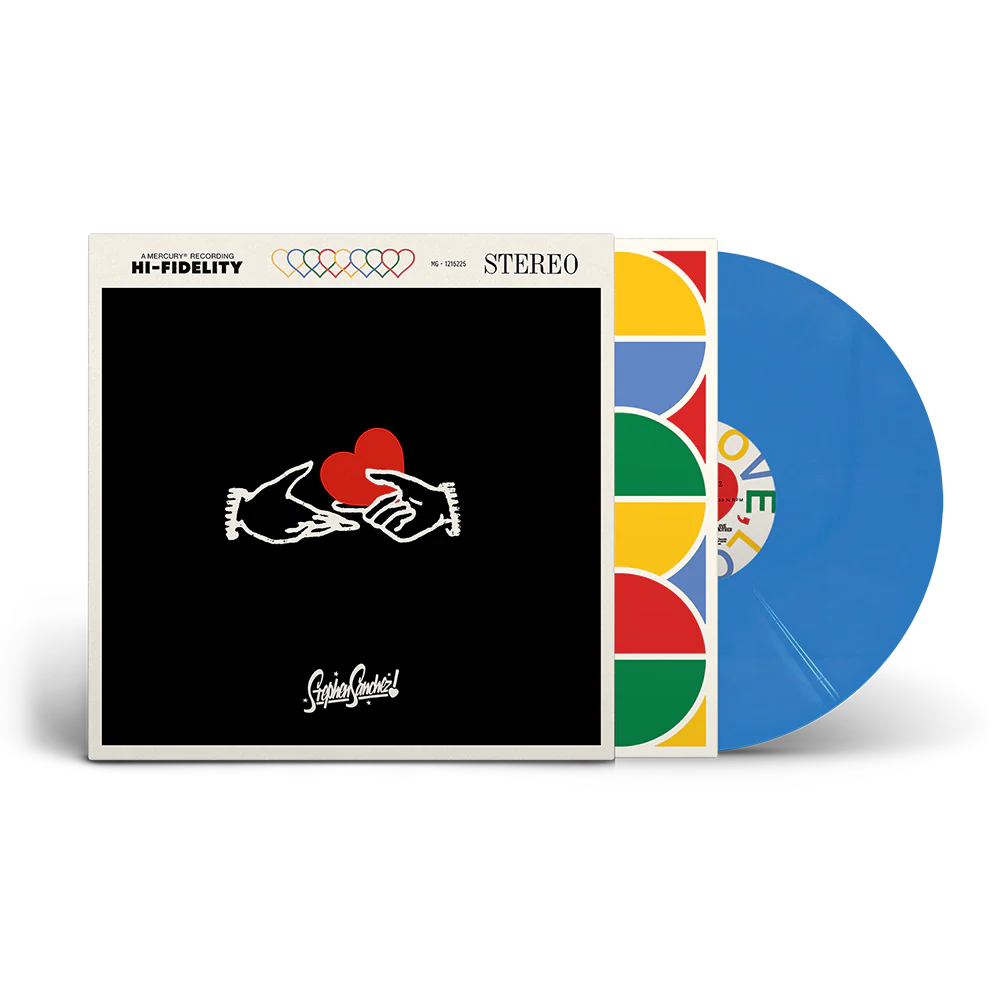 LOVE, LOVE, LOVE Bright Blue Vinyl