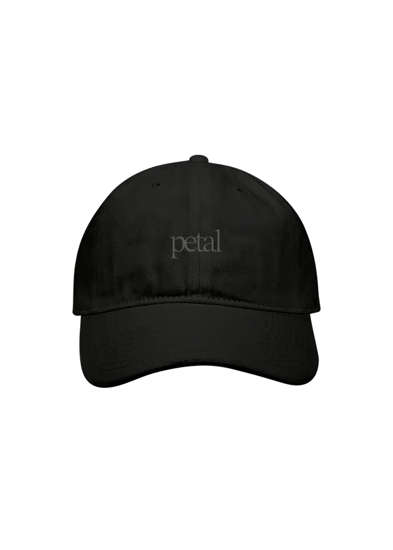 petal hat (black)