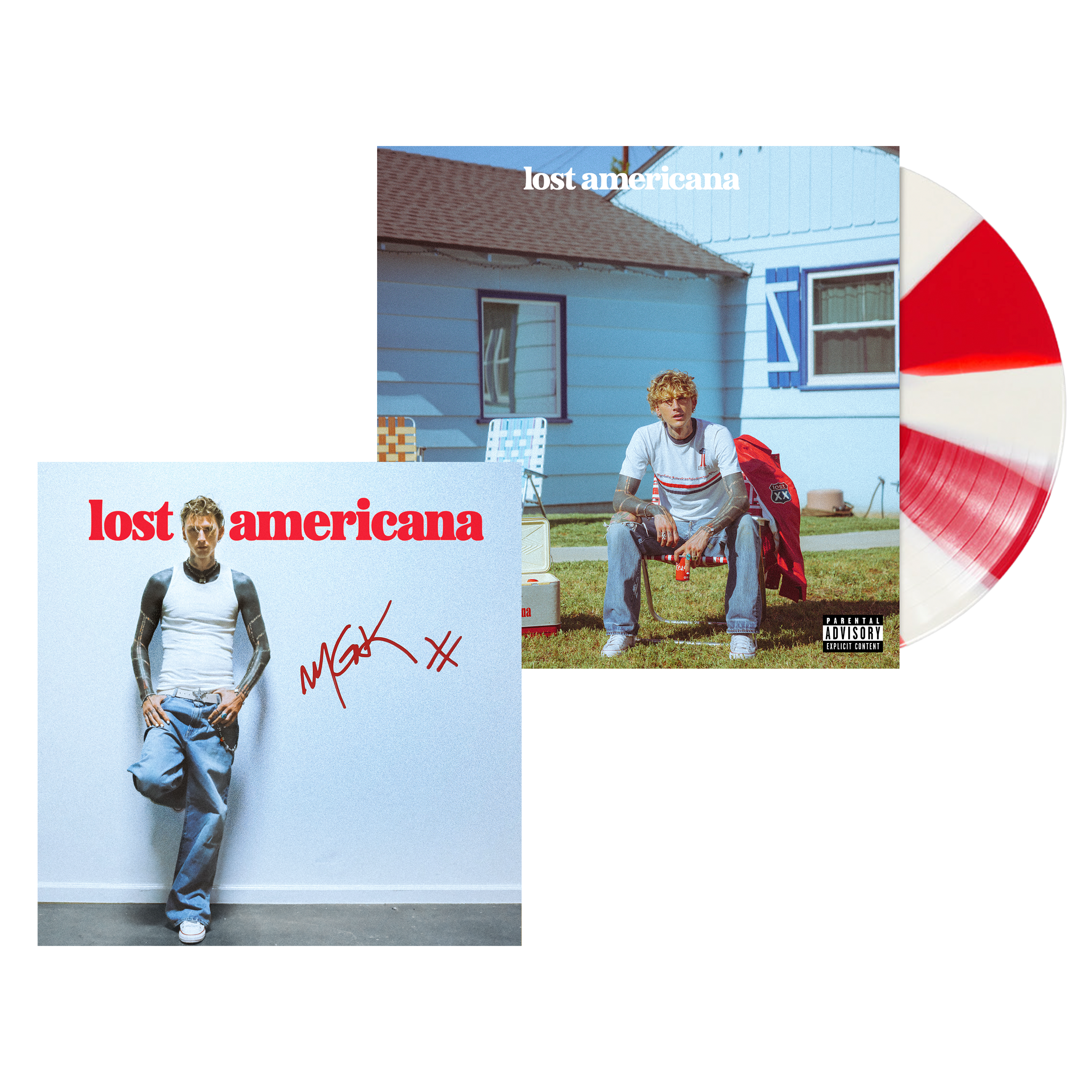 lost americana - store exclusive vinyl (signed)