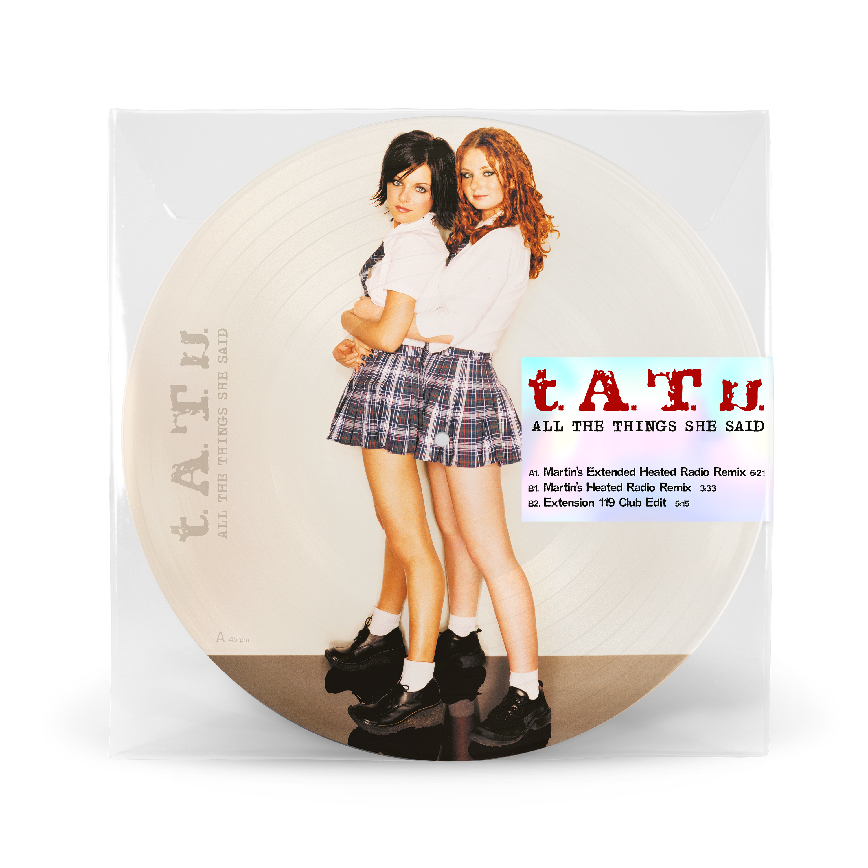 All The Things She Said (12" picture vinyl)