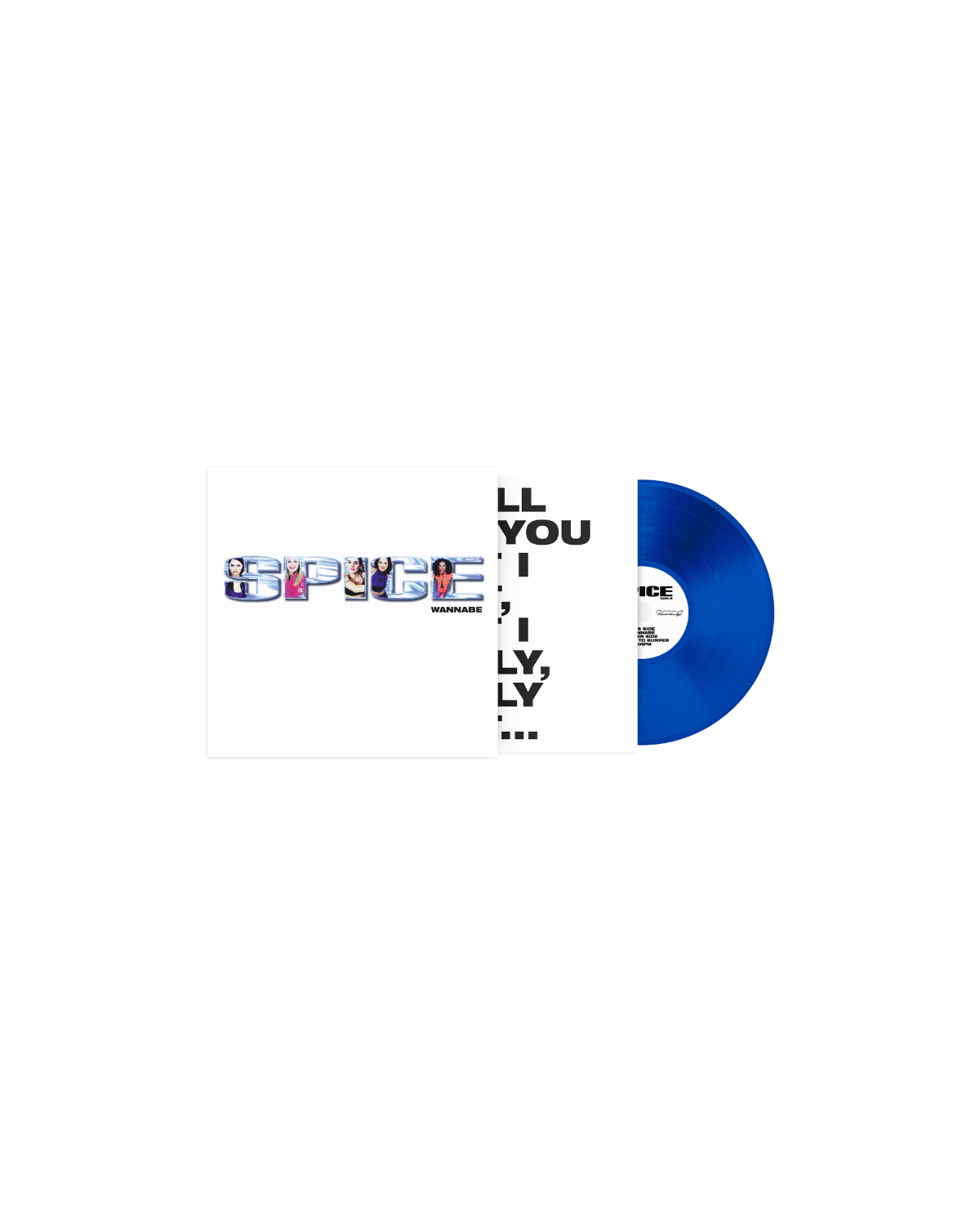 Wannabe (Tiny Vinyl) (Cobalt Transparent)