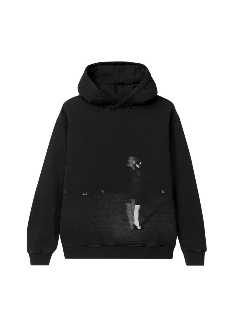 bunnies hoodie (black)