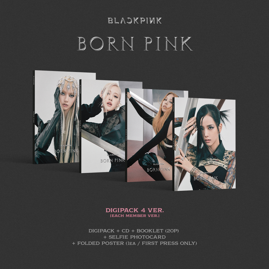 BORN PINK Standard Digipack - LISA - uMusic Shop Canada BORN PINK Standard Digipack - LISA - uMusic Shop Canada
