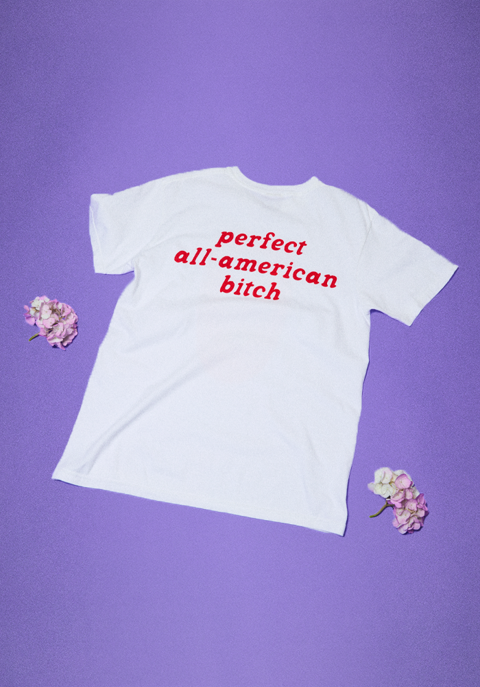 perfect all-american bitch t-shirt