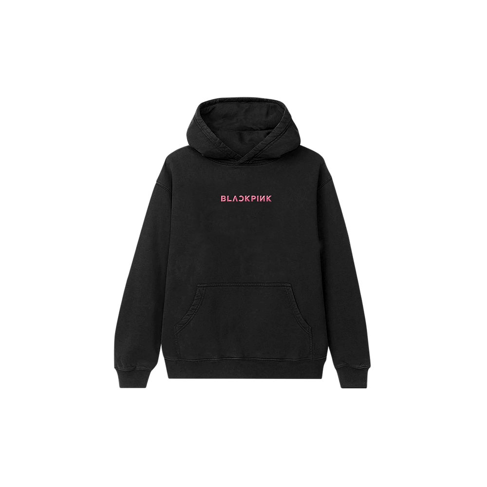 Black sales pink hoodie