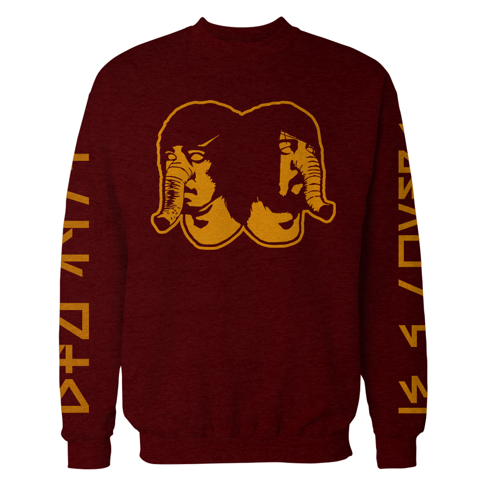 DFA Logo Crewneck Burgundy