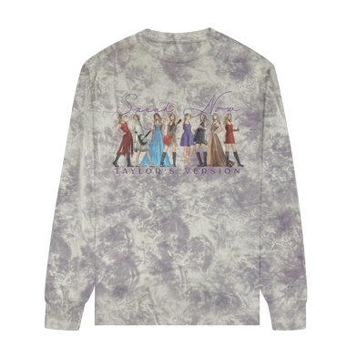 Speak Now (Taylor's Version) Eras Tie Dye Long Sleeve T-Shirt