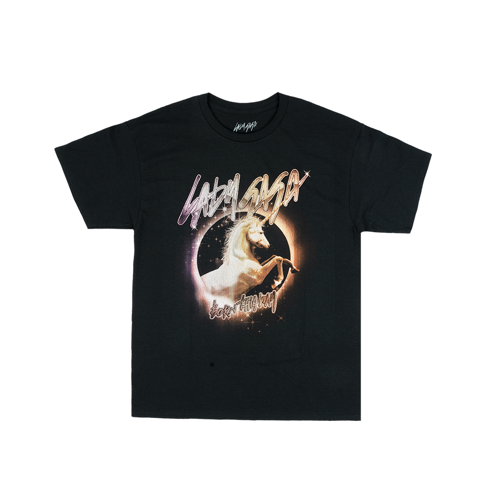 BORN THIS WAY UNICORN GLOW T-SHIRT