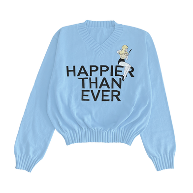 Happier Than Ever Knit Sweater
