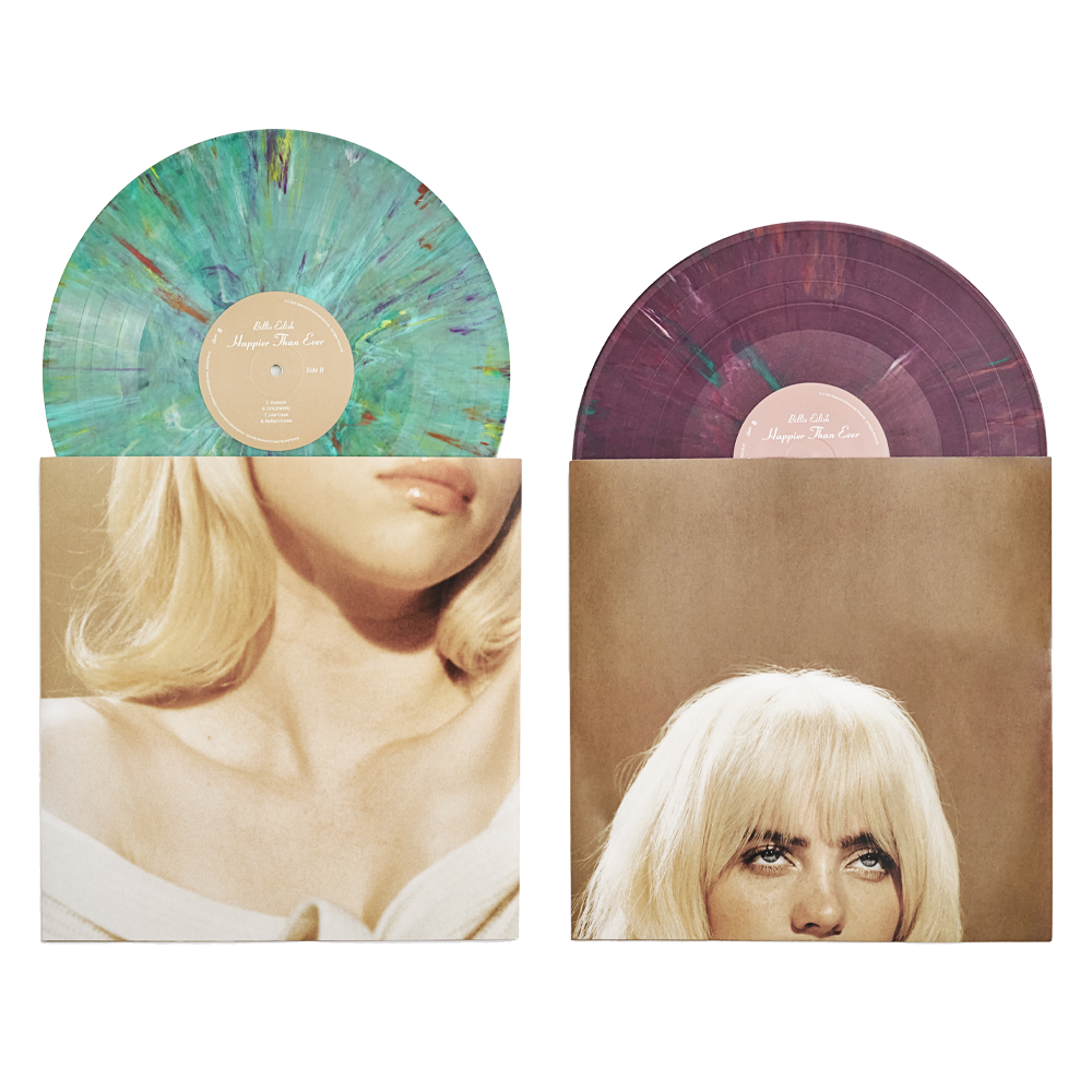 Happier Than Ever Exclusive Multicolour Vinyl