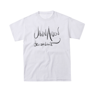 White Descendant Logo Tee