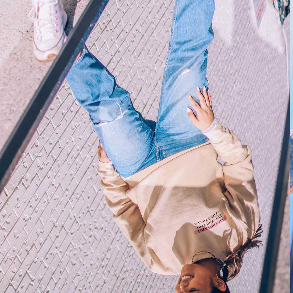 Sweat-shirt ras du cou avec liste de pistes Love For Sale