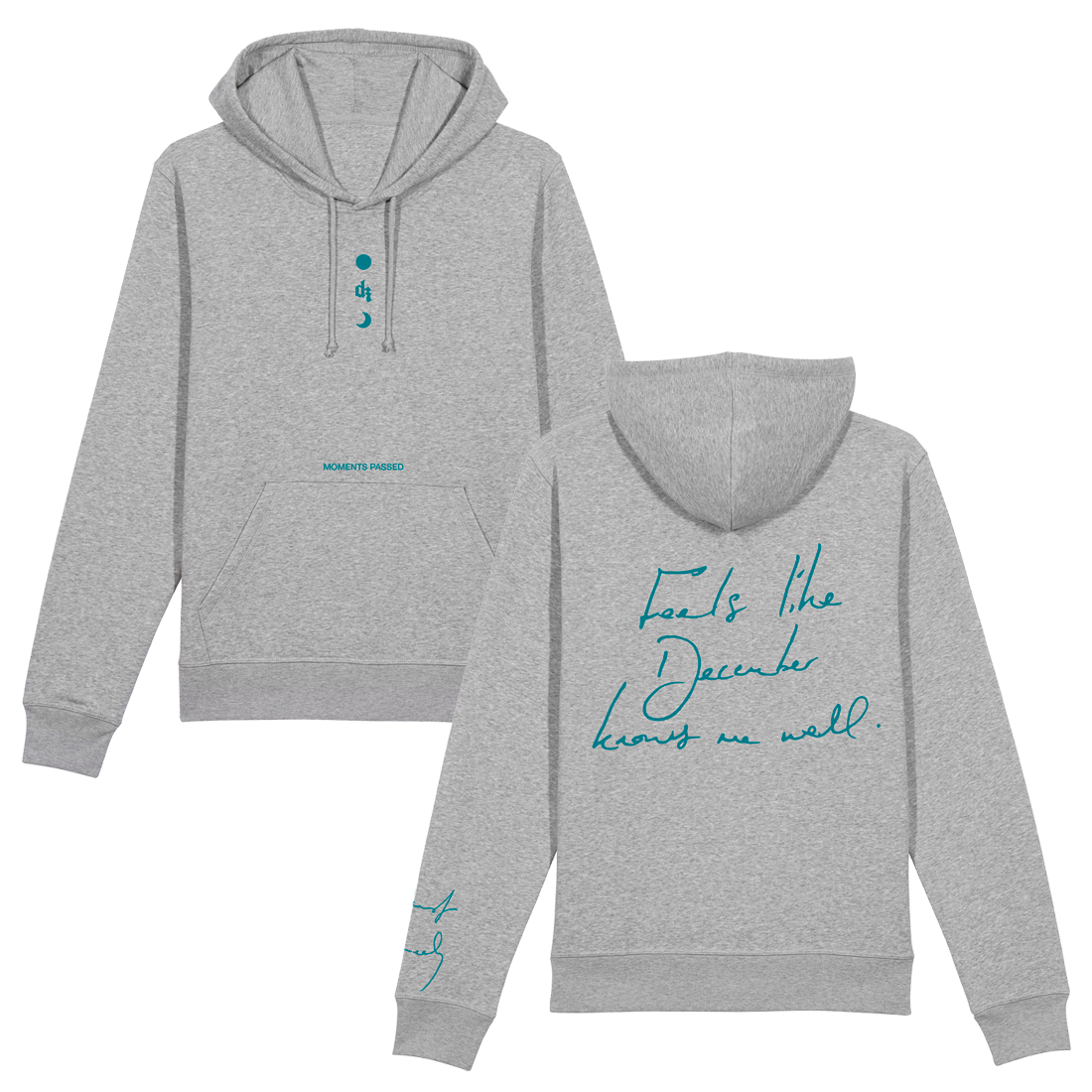 Bts top grey hoodie