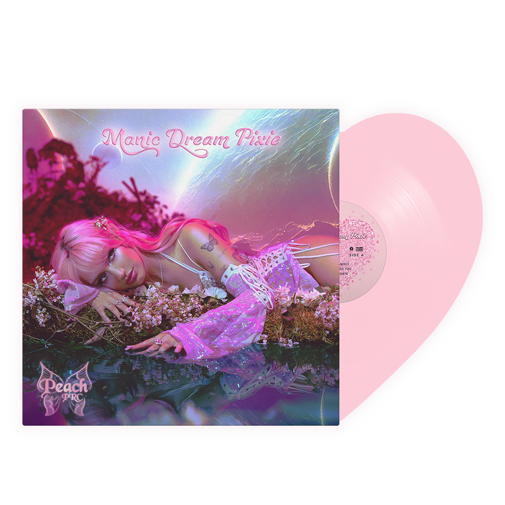 Manic Dream Pixie Bubblegum Heart Shaped LP
