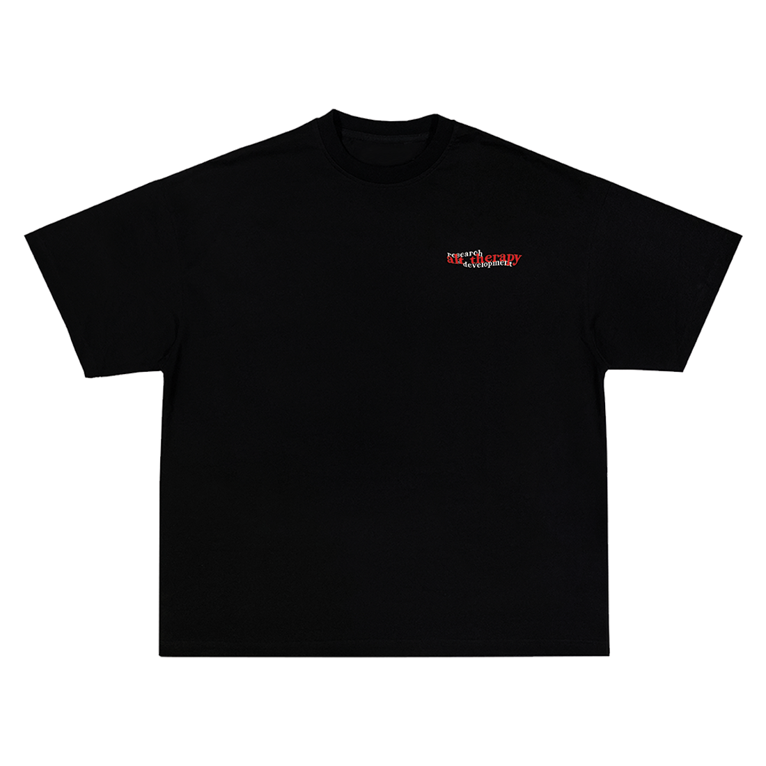"I Gotta Practice Stillness More" Black T-Shirt front