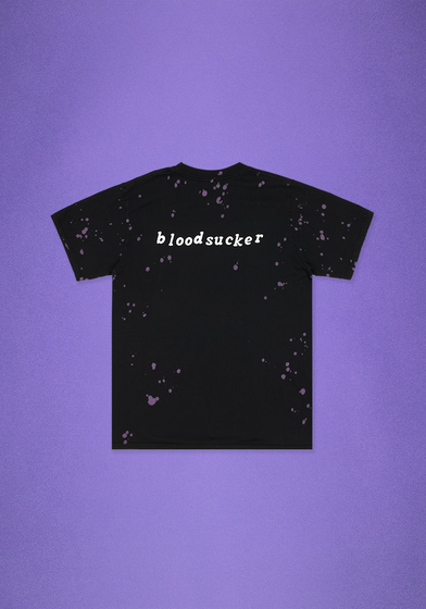bloodsucker splatter t-shirt