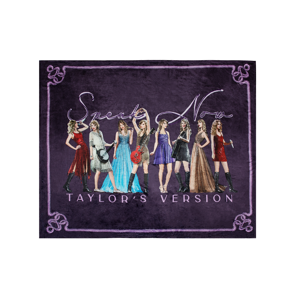 Speak Now (Taylor's Version) Eras Blanket