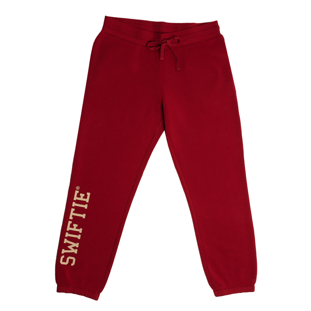 Red Hollister sweatpants